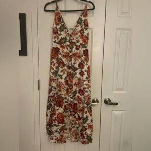Abercrombie floral midi dress